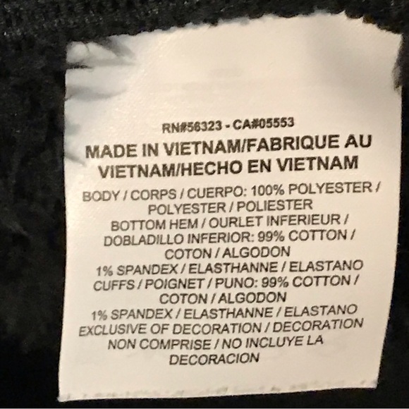 NIKE SHERPA ZIP UP BOMBER JACKET WITH POCKETS SIZE XS - Picture 5 of 9